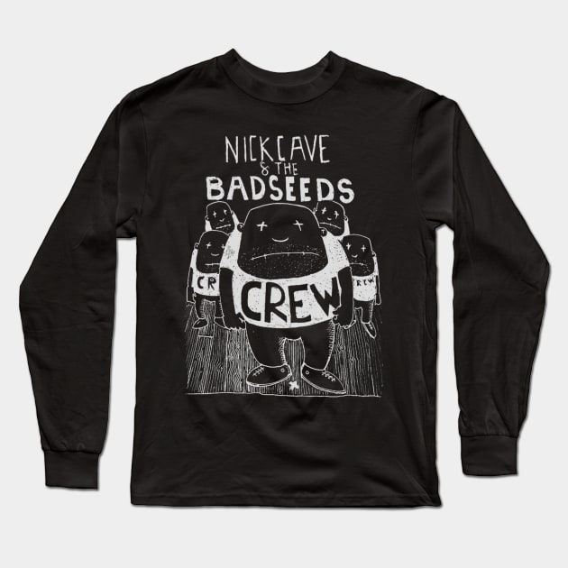 Nick Cave Long Sleeve T-Shirt by arivasrobbins